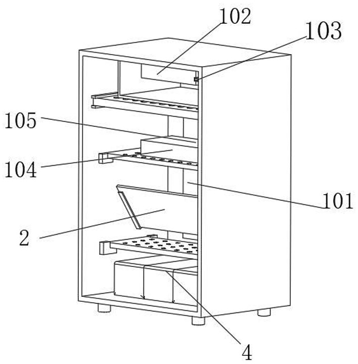 Distribution network investigation rod distance measuring instrument