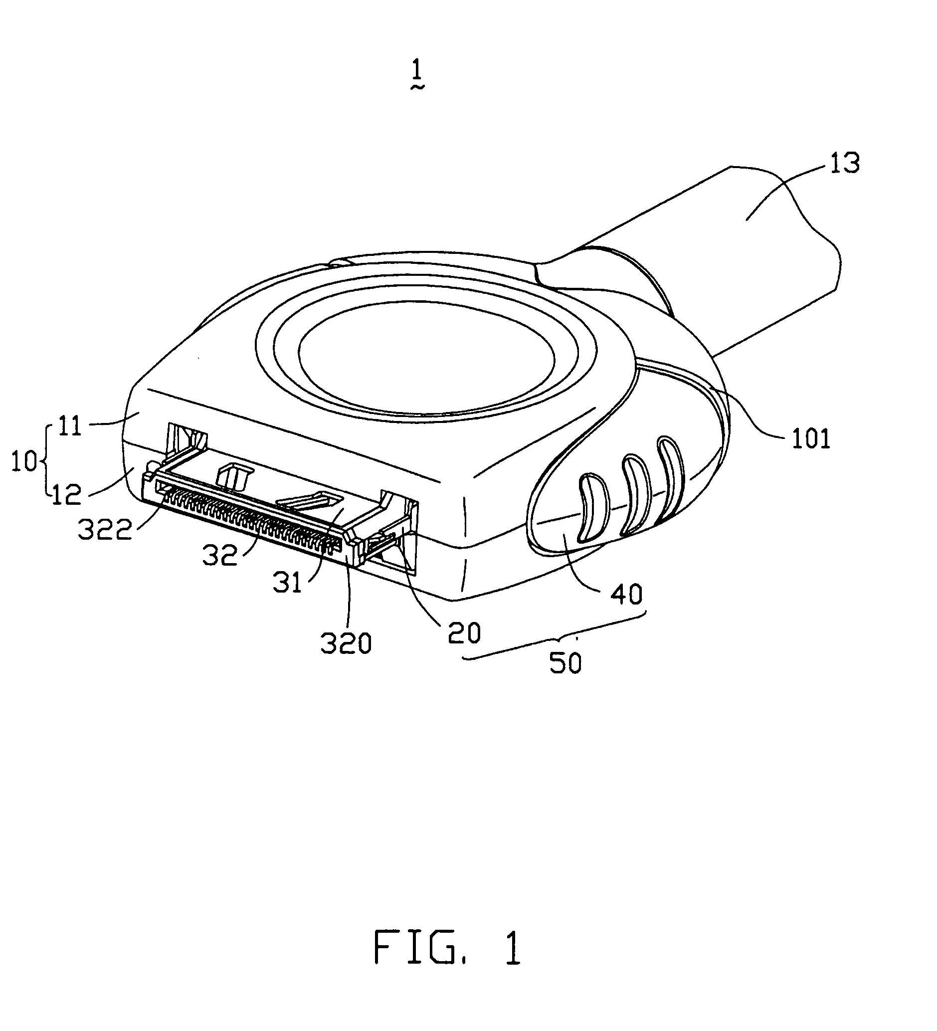 Electrical connector with latching system