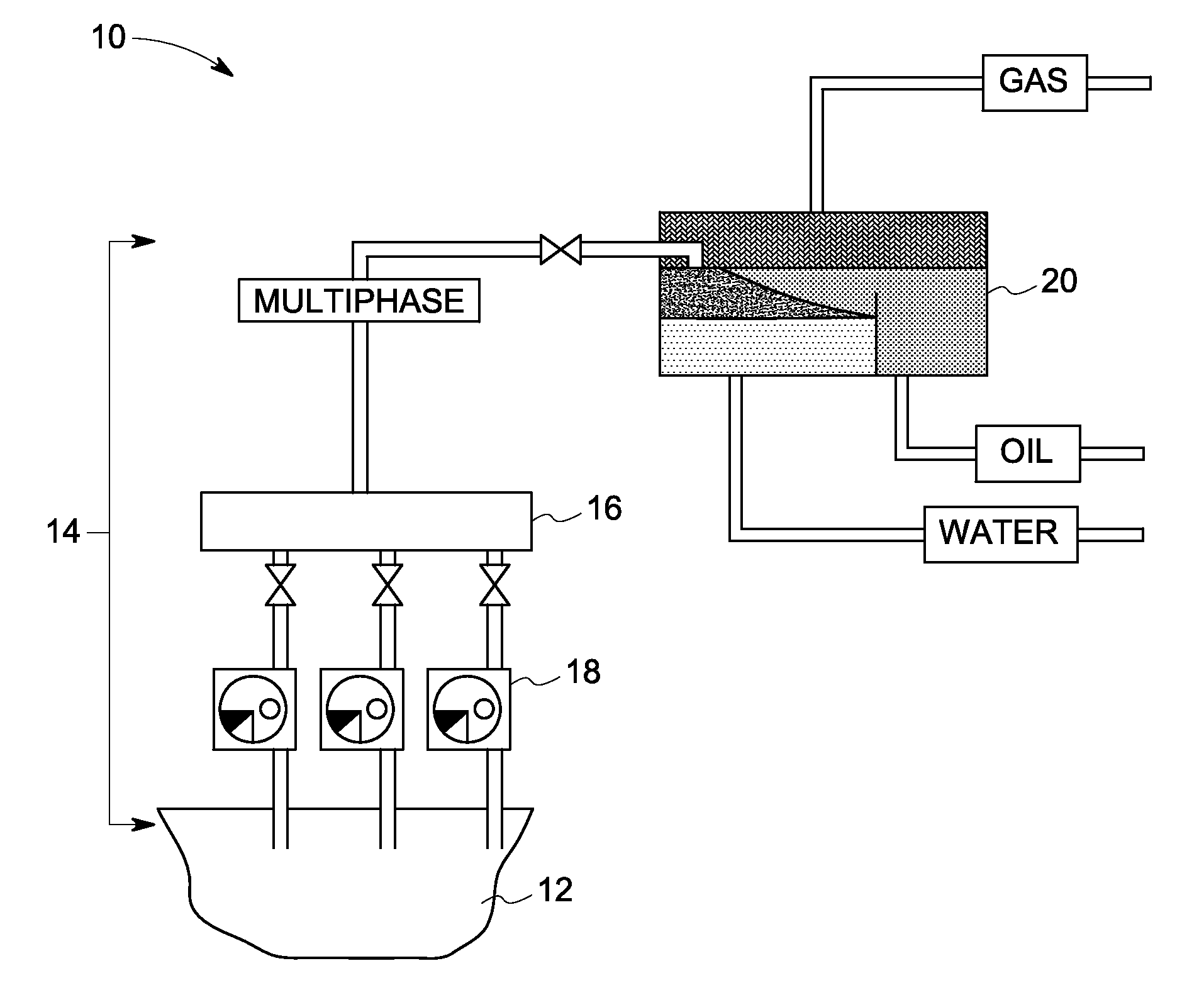 Electrical network representation of a distributed system
