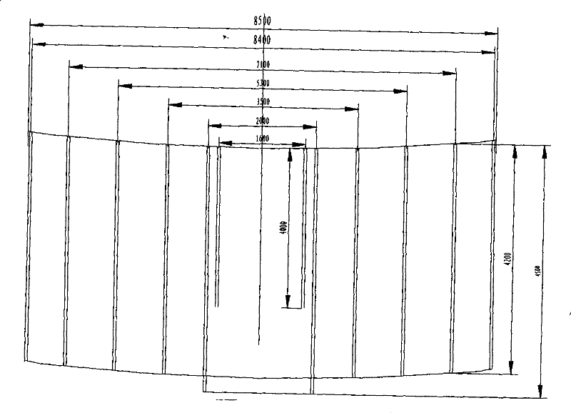 Deep hole blasting process in frost weathering bedrock segment