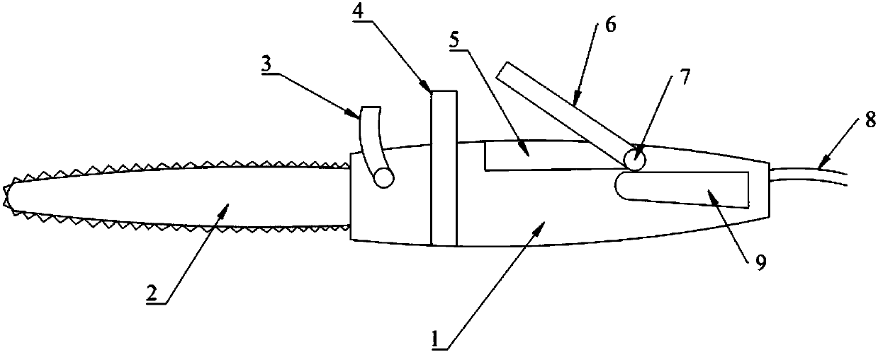 Electric saw device