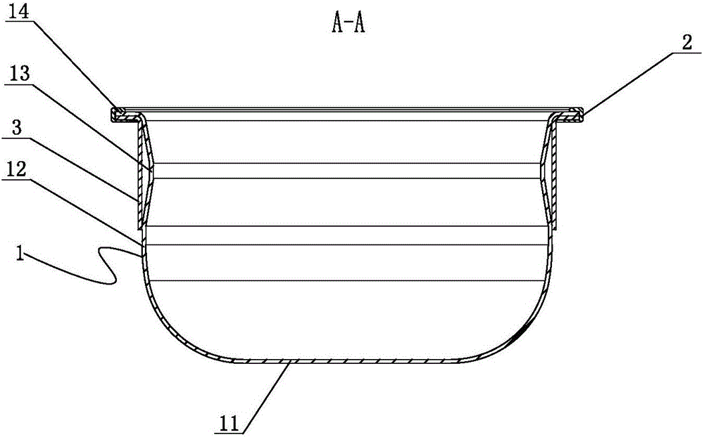 Vacuum non-stick pan and production method thereof
