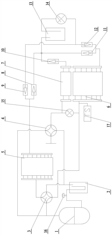 Passive house air conditioning unit dehumidification safety operation system