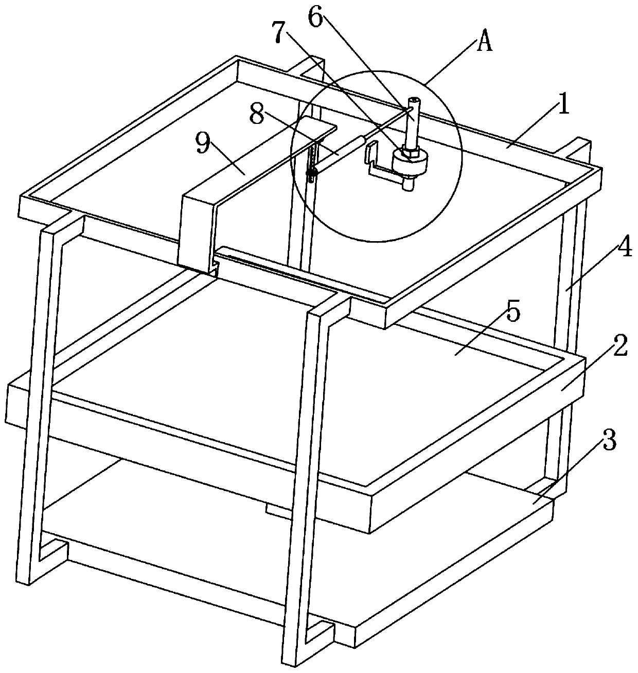 Foam box sealing packing machine and packing method thereof