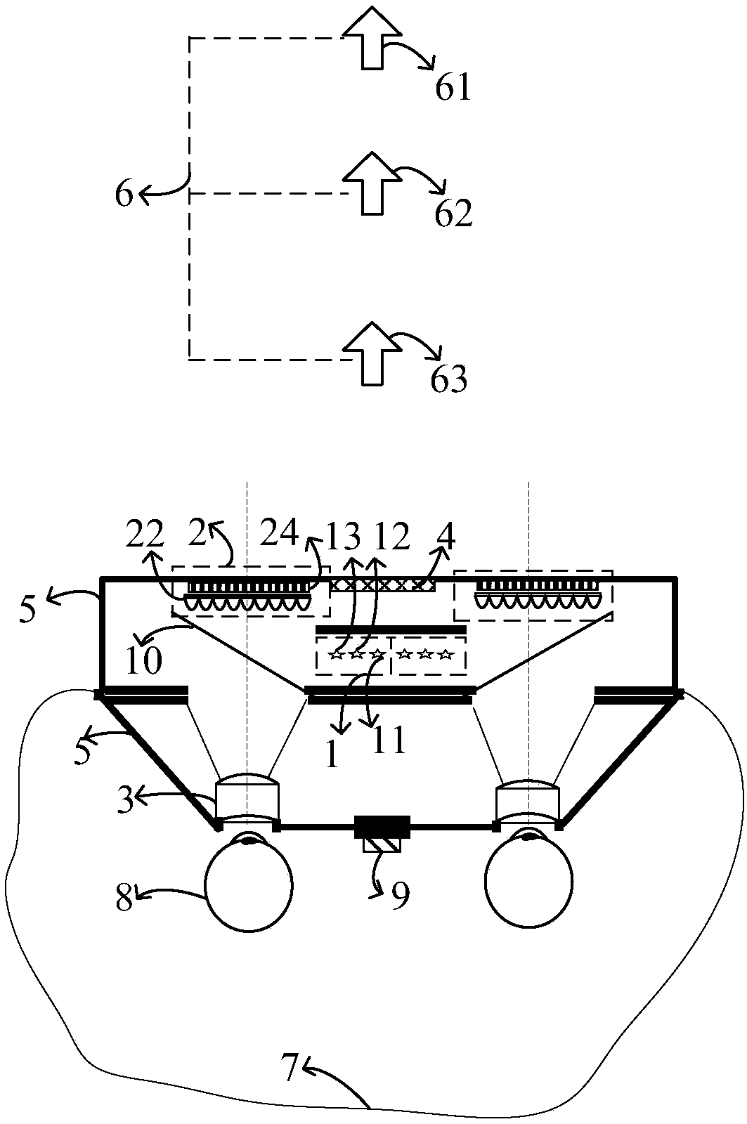 Light-field-imaging-based depth-of-field enhanced type virtual reality display system and method