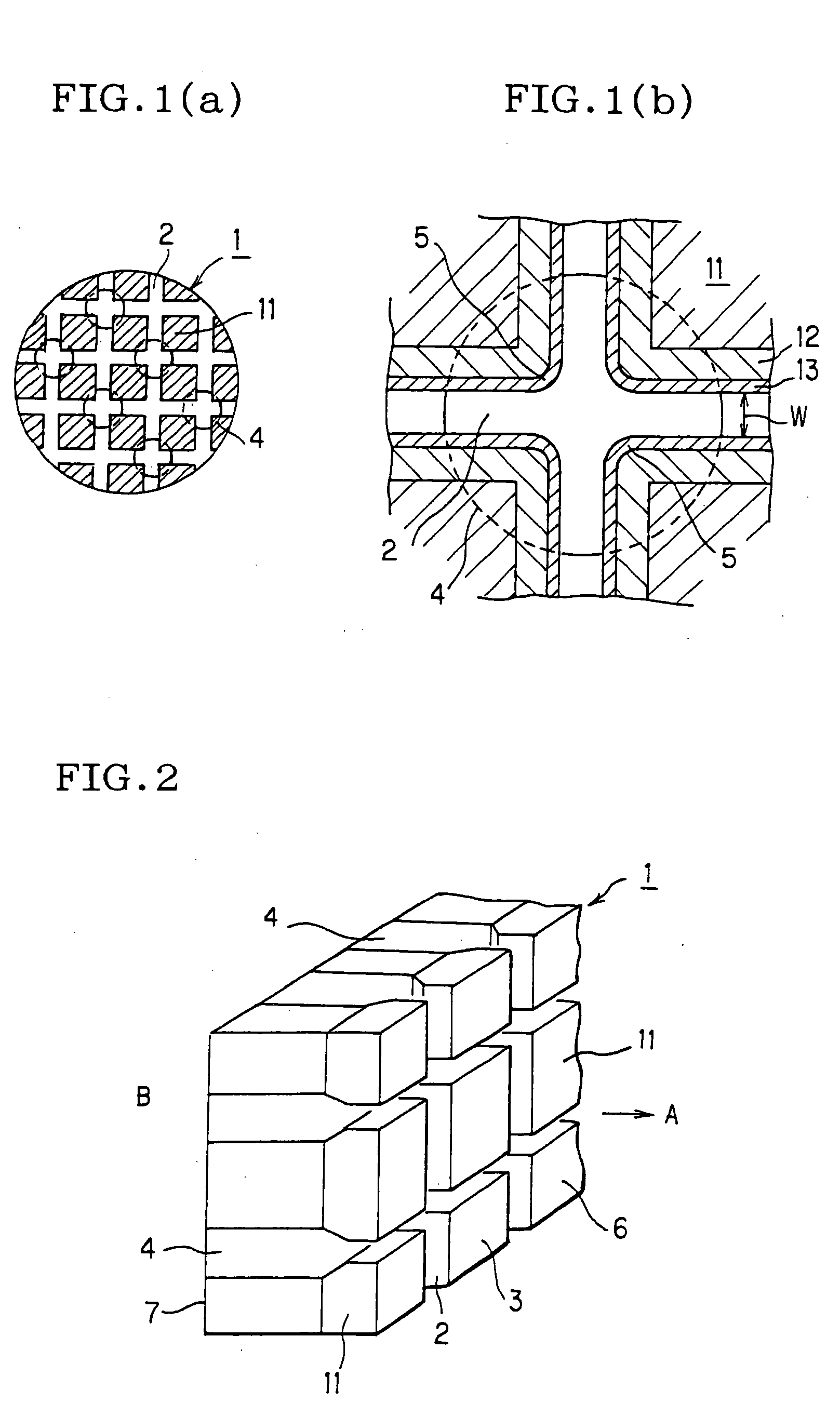 Honeycomb structural body forming ferrule and method of manufacturing the ferrule