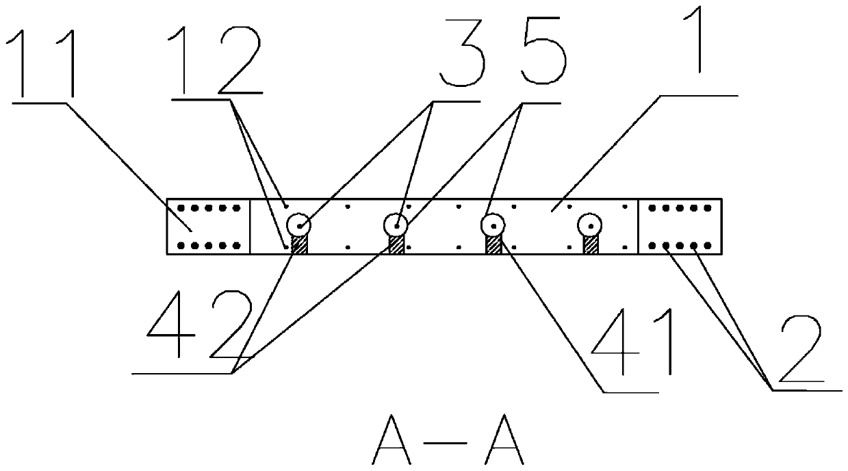 Prefabricated concrete shear wall panel connecting method employing prestressed steel strand for vertical connection