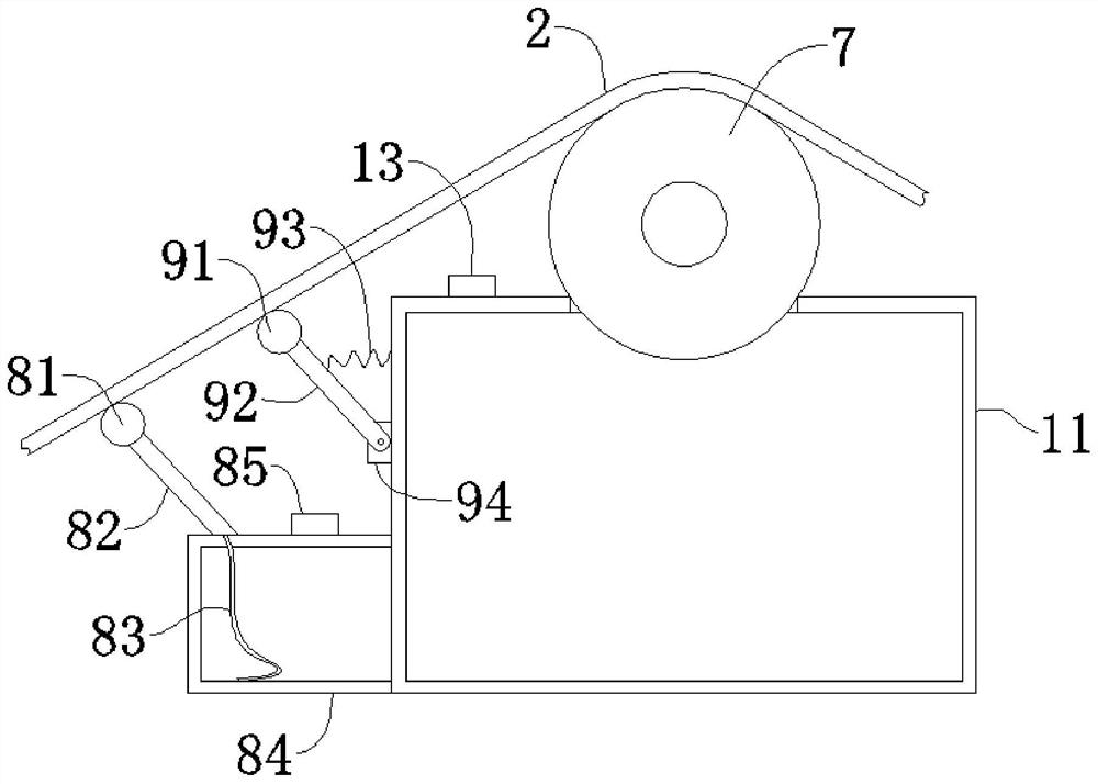 Nano pectin coating-containing preservative film special for citrus fruits and preparation method thereof