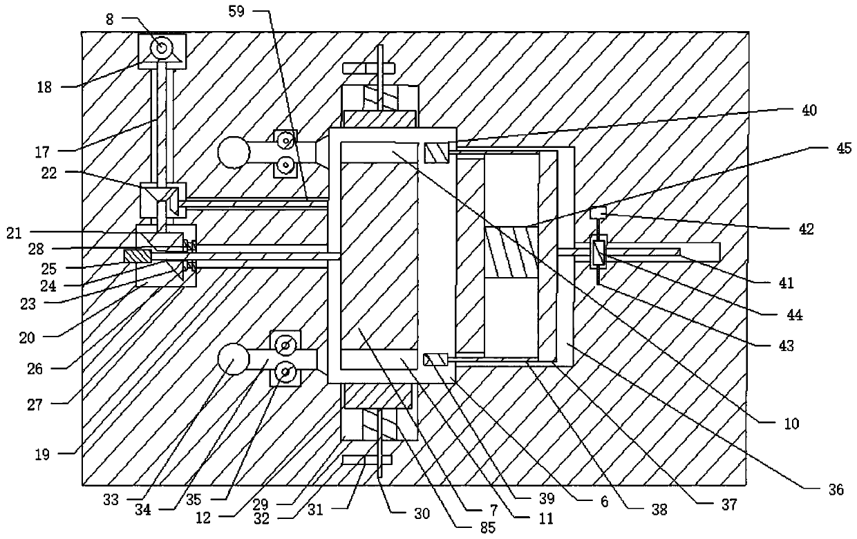 Automatic recovery device of medical waste infusion apparatus