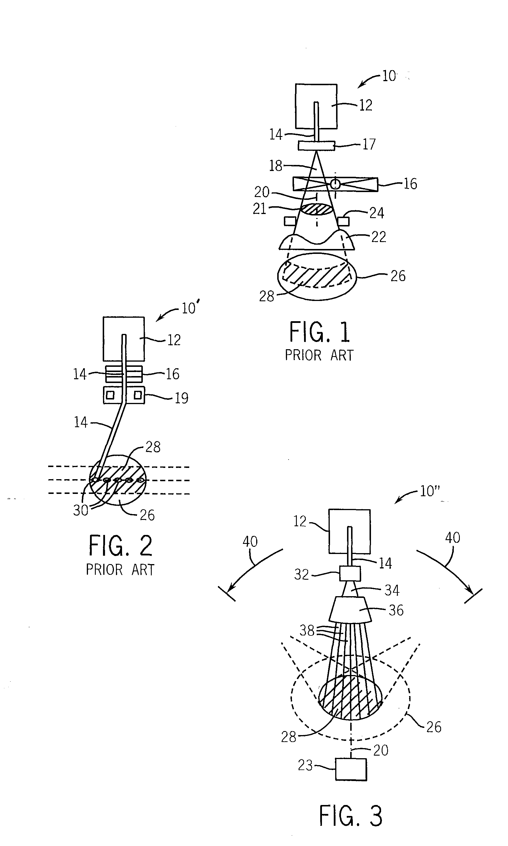 Ion radiation therapy system having magnetic fan beam former