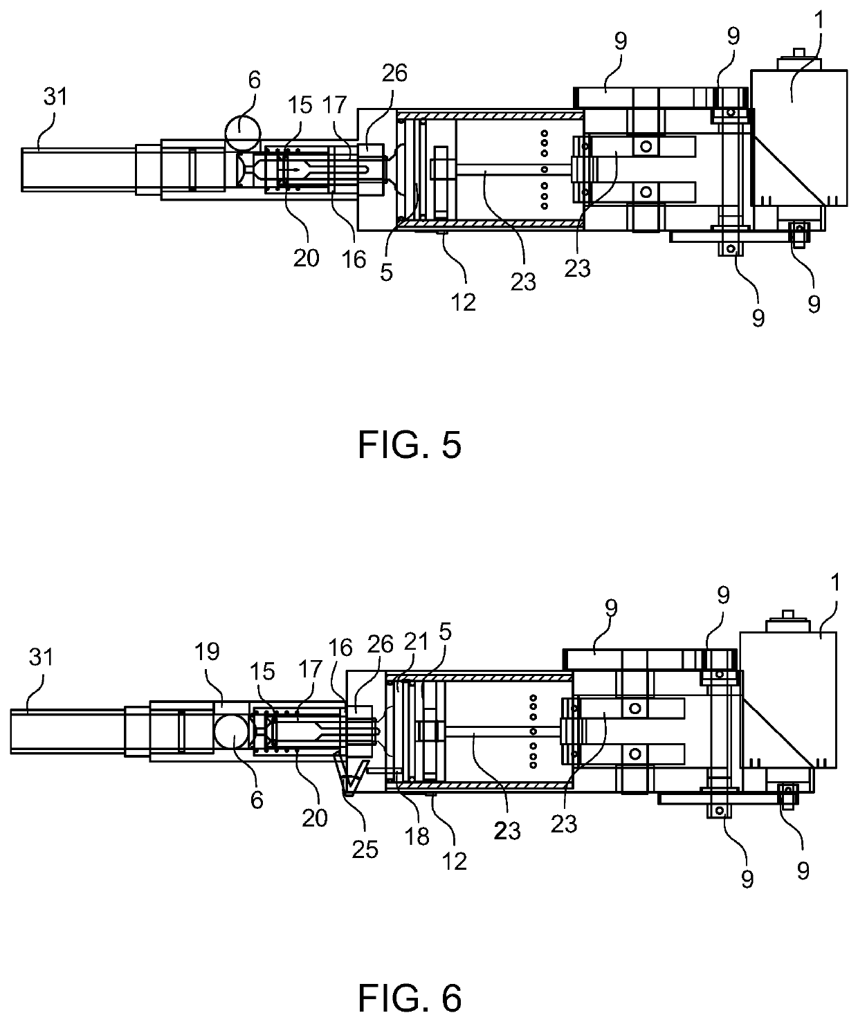 Projectile Launching  Apparatus with Magnetic Bolt Valve