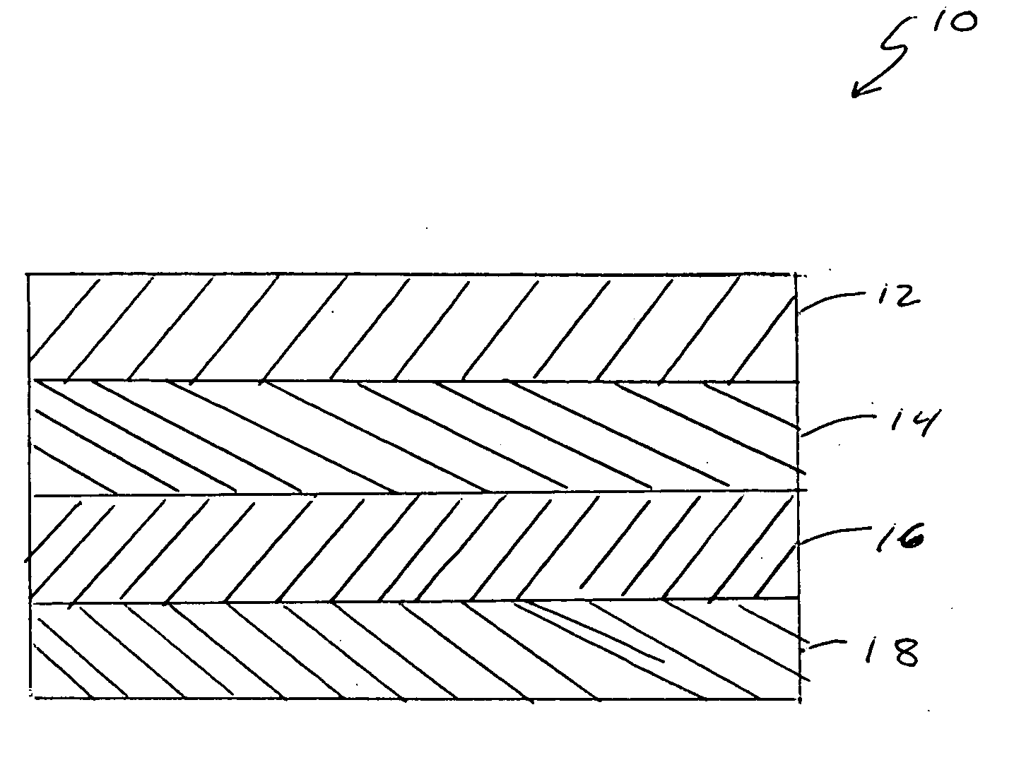 Decorative laminate assembly with improved tie sheet and bridging agent