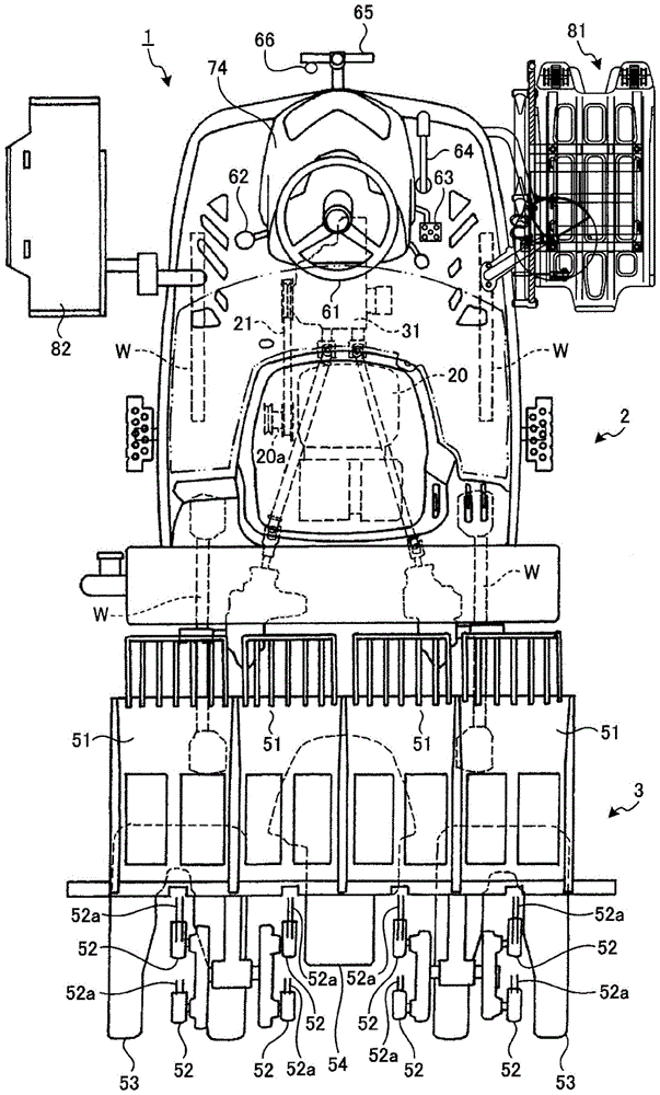 Seedling transplanting machine