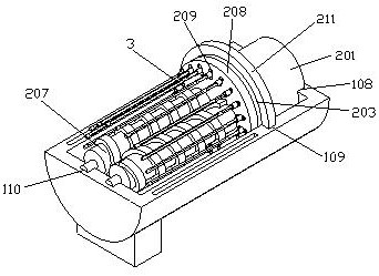 Screw vacuum pump capable of cleaning dust