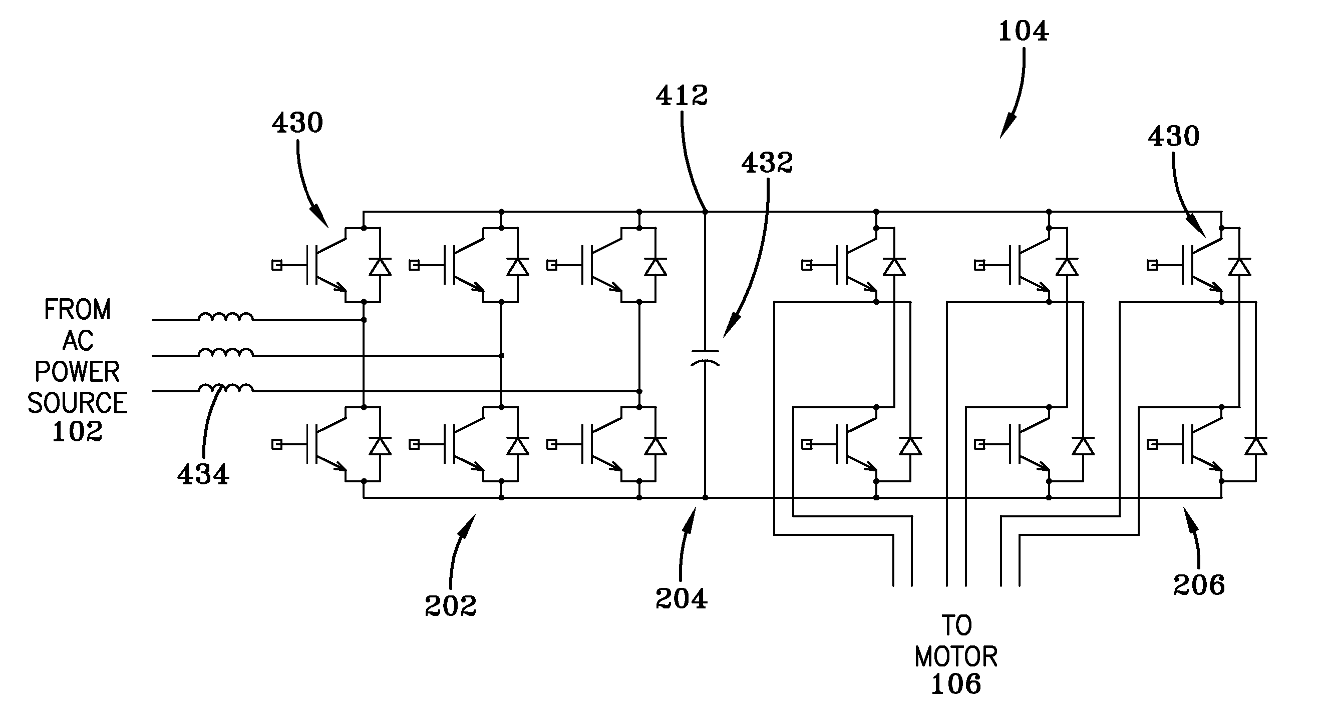 Variable Speed Drive for a Chiller System with a Switched Reluctance Motor