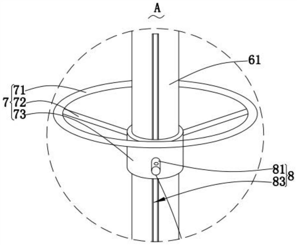 An aluminum alloy automatic revolving door