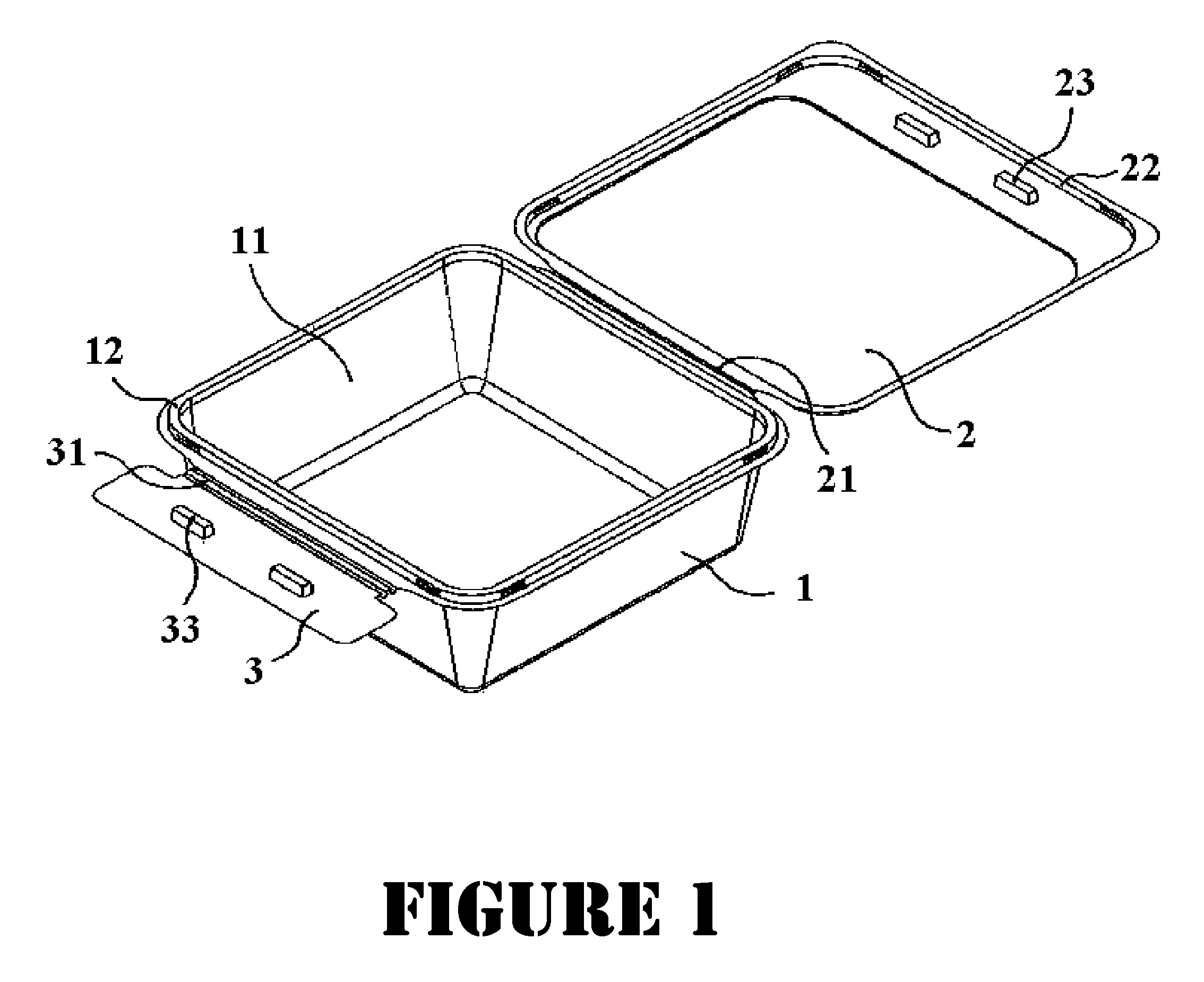 Structure for Tamper-Resistance Container