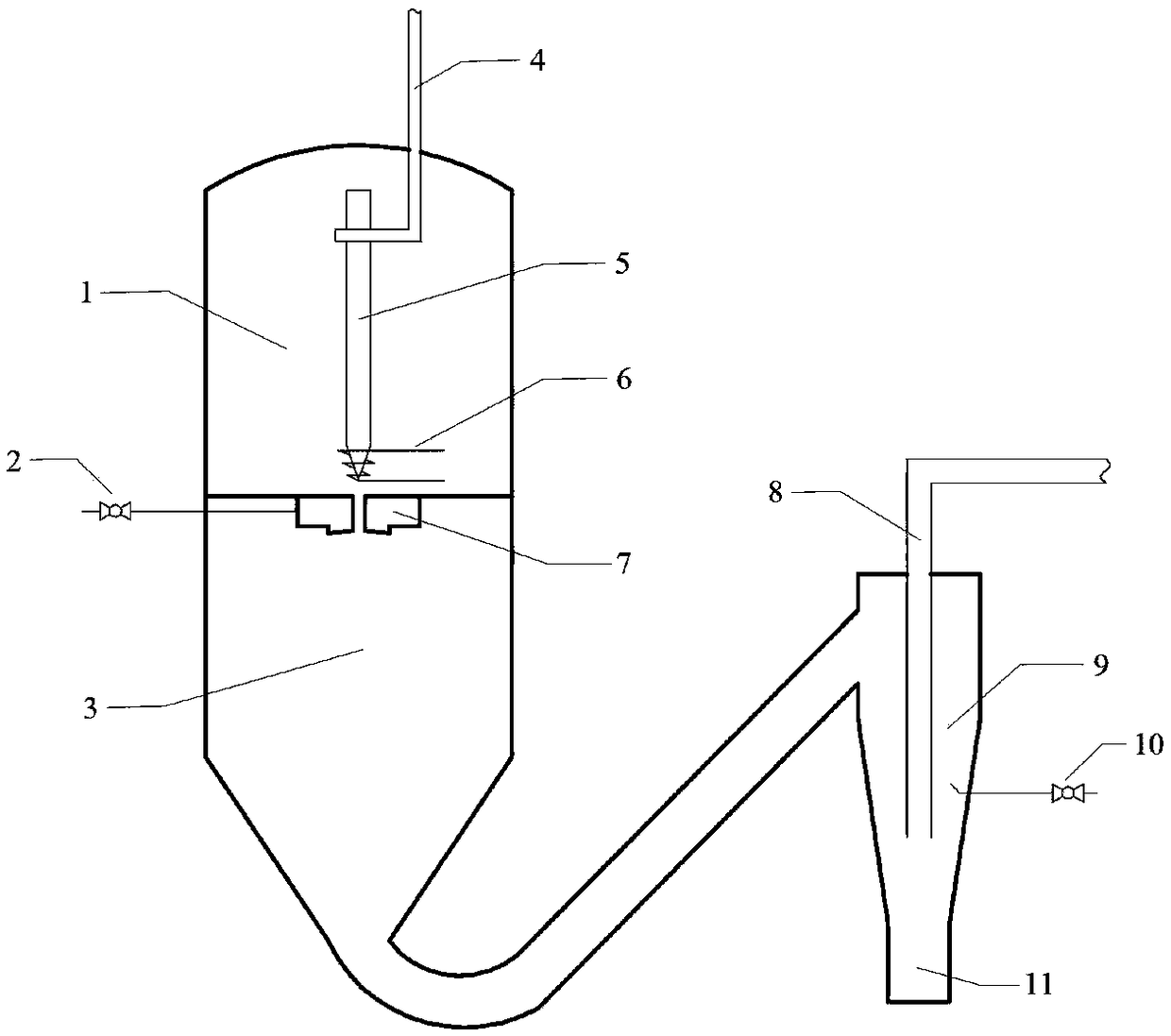 A kind of preparation method of surface micro-hydrogenated titanium or titanium alloy powder