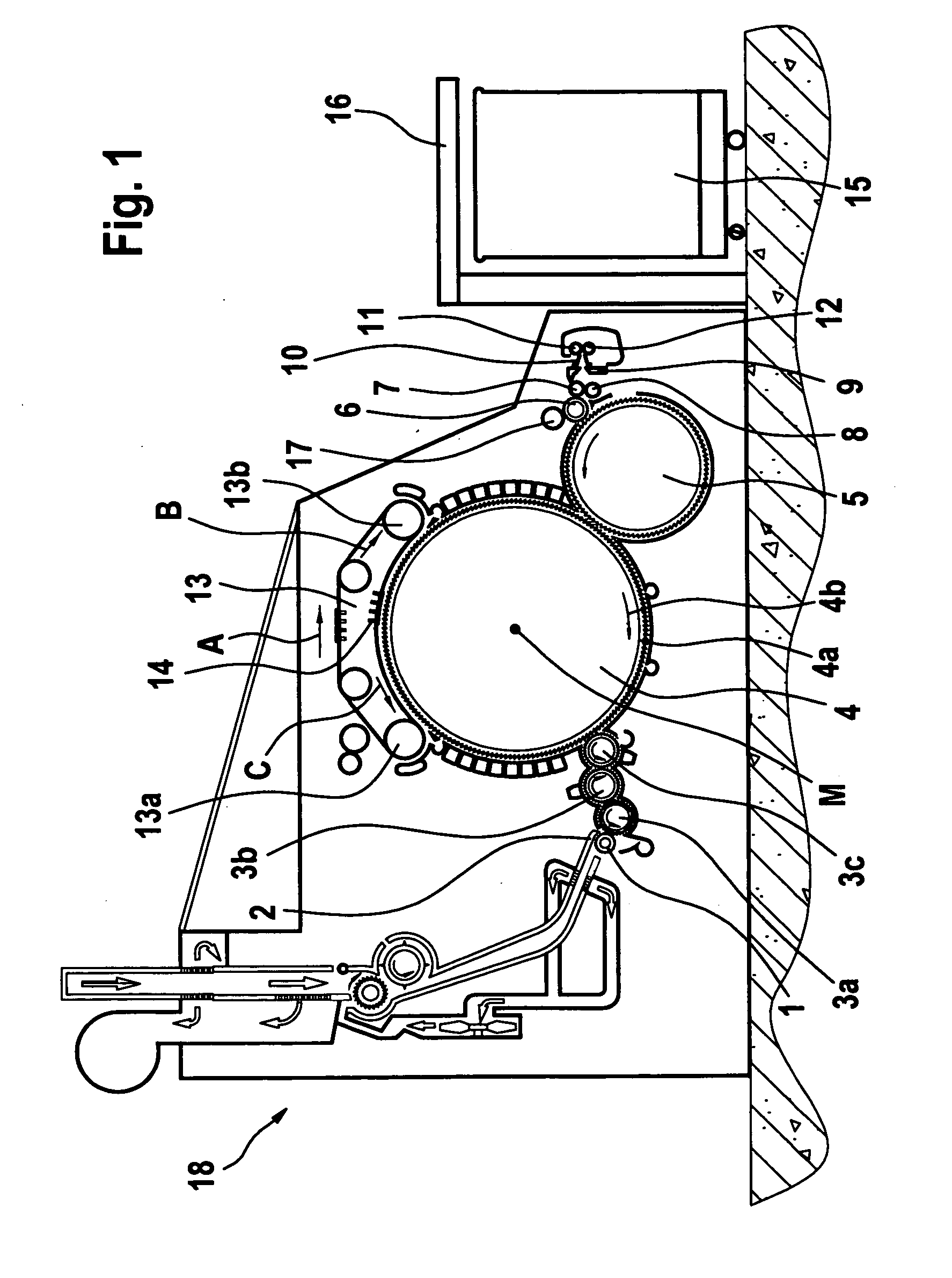 Guide element assembly for a spinning preparation machine