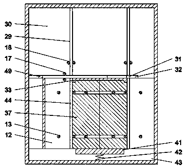 Danger-avoiding escape cabin capable of automatically reinforcing and cooling