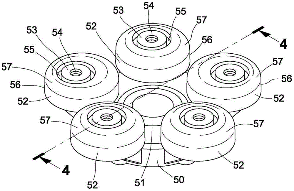 Improvement of vibration reduction structure and swing wheel structure of five-pressurization-cavity diaphragm pump