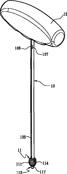 Reverse self-tapping fixing machine and implant for cross ligament reconstruction operations
