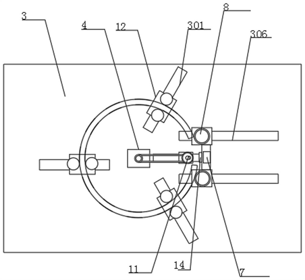 Synchronous grinding device for inner diameter surface and outer diameter surface of piston ring