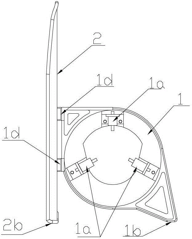 Damping structure for knapsack equipment