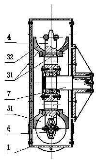 Non-contact type corner box