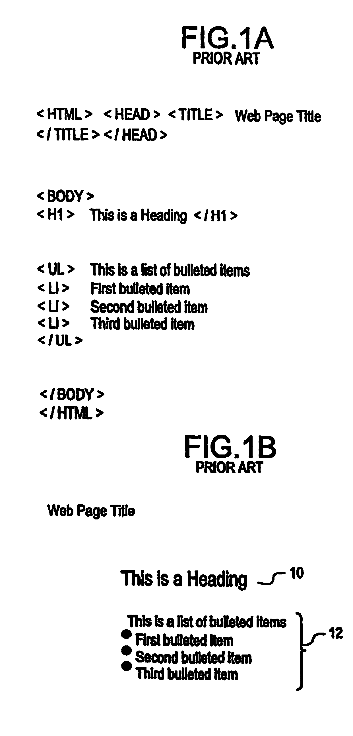 Method and system for generating materials for presentation on a non-frame capable web browser