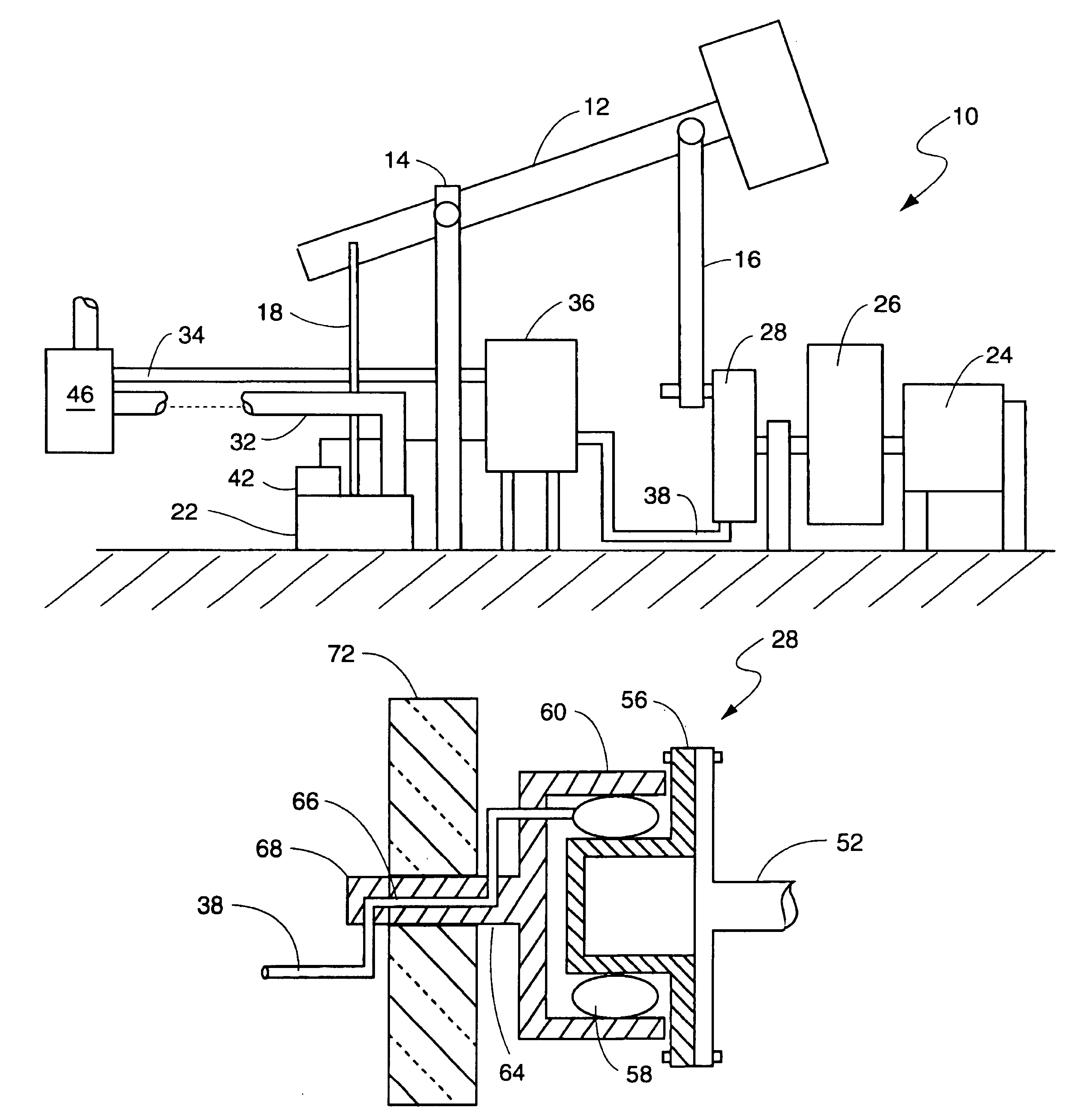 Method and apparatus for controlling a pumping unit