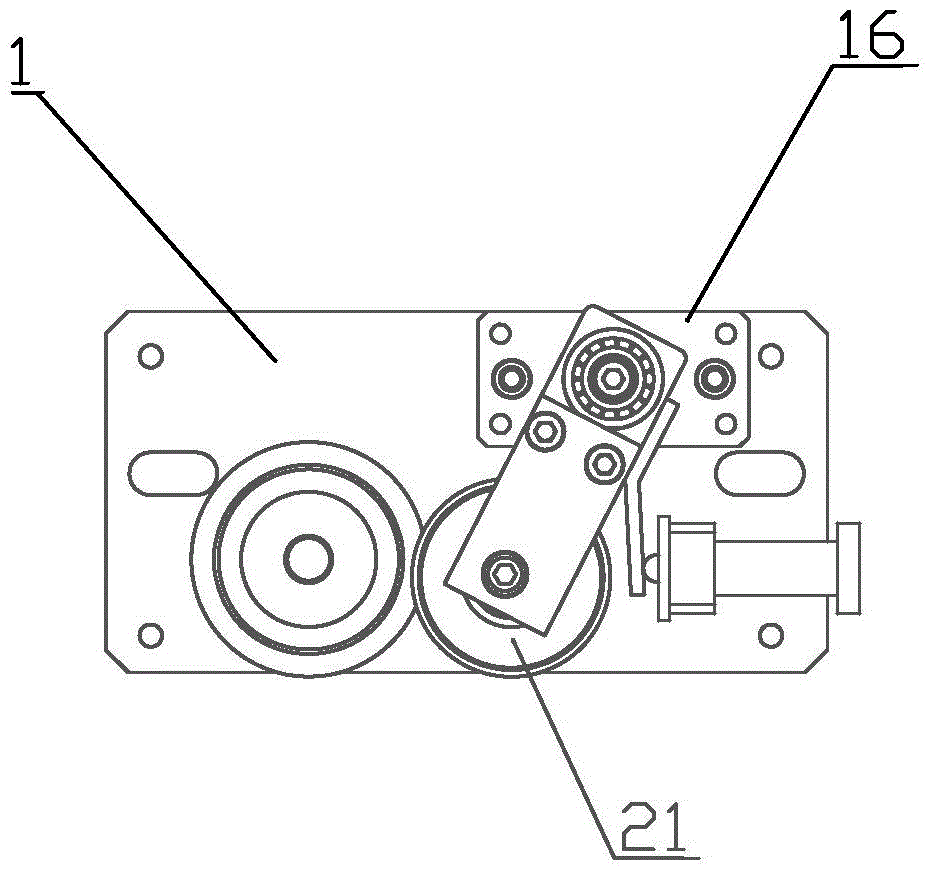 Hydrargyrum vertical type conductive seat