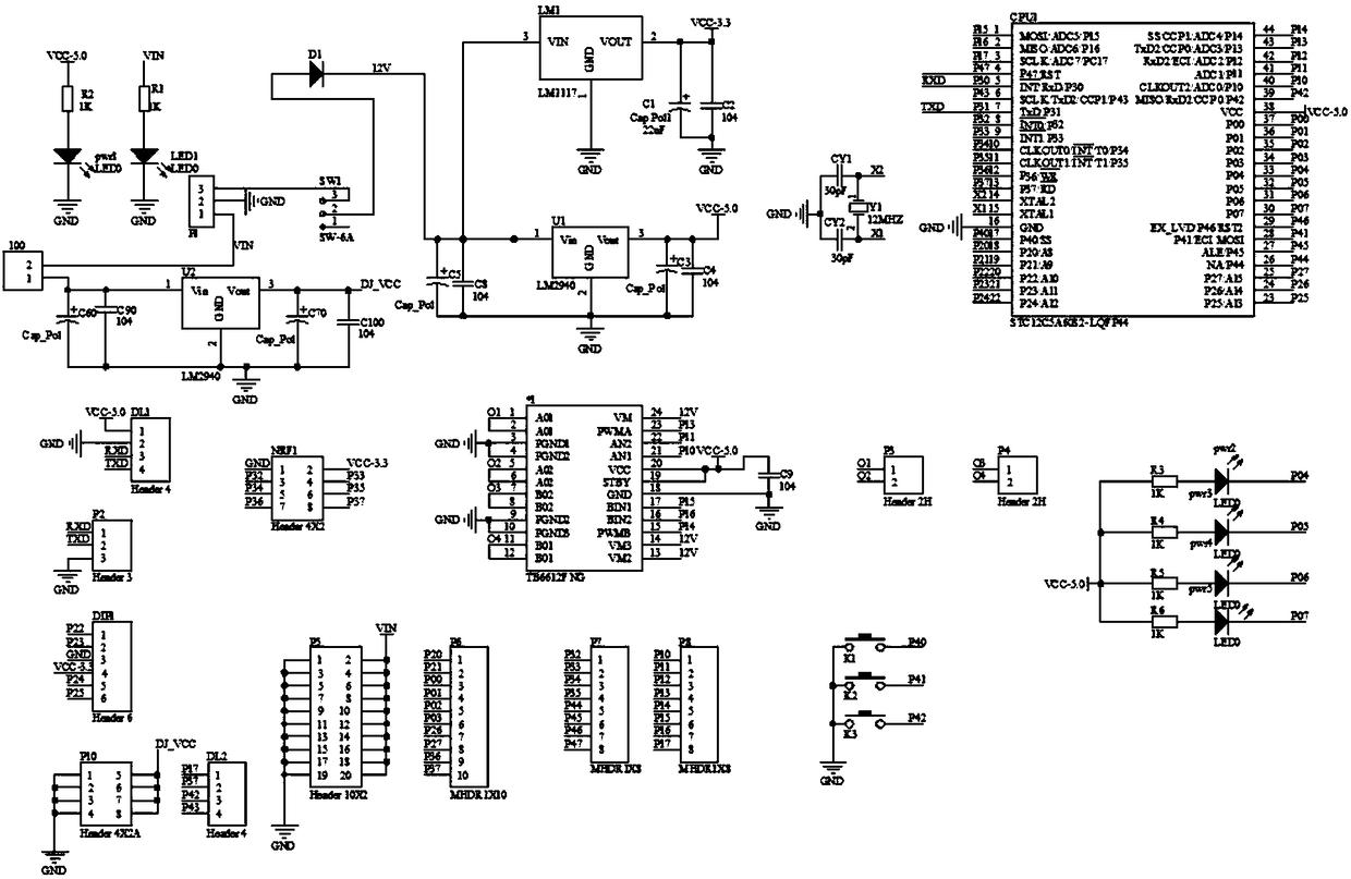 A multifunctional voice and video operation robot car and its control method