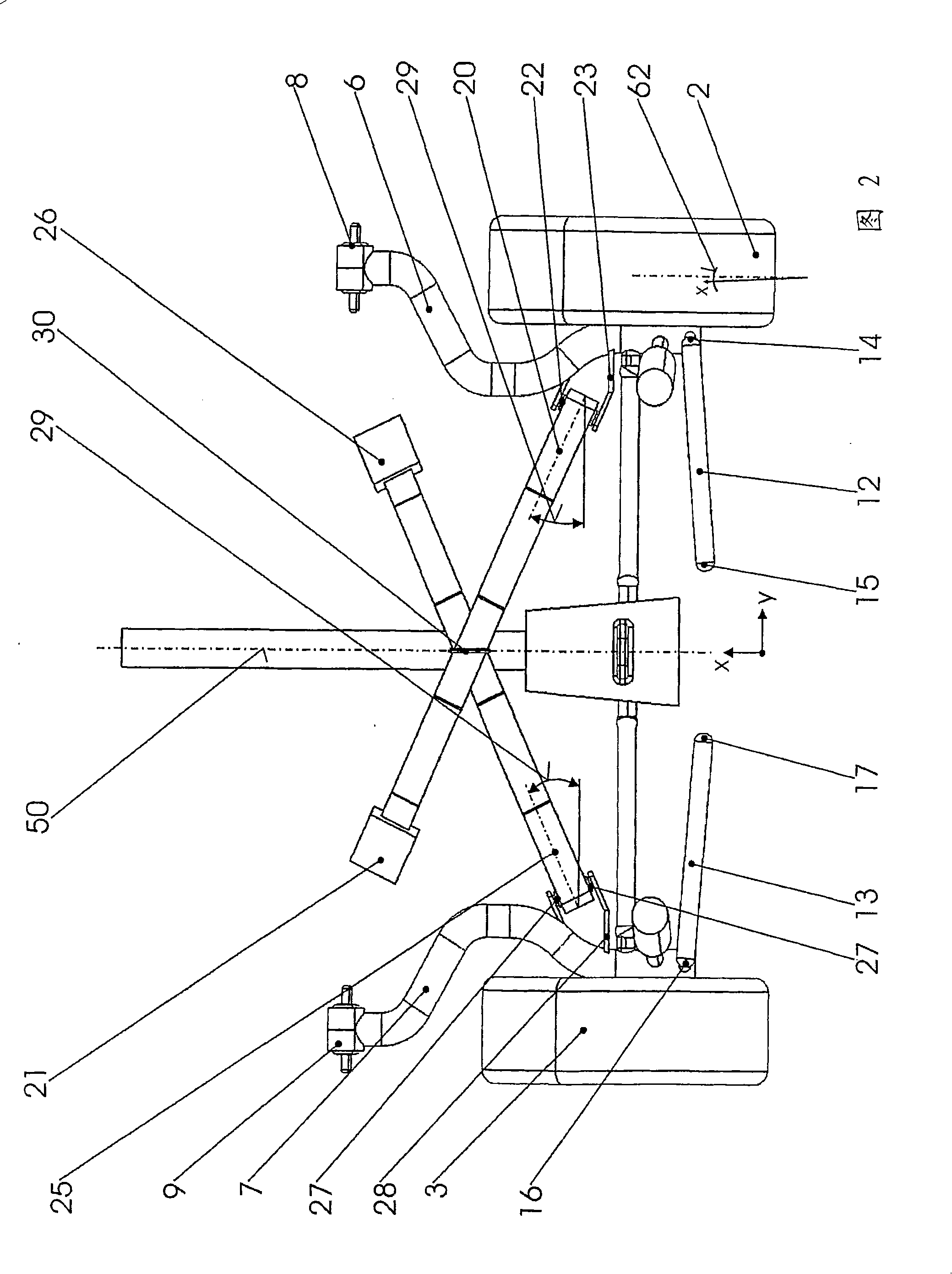 Independent wheel suspension for motor vehicles