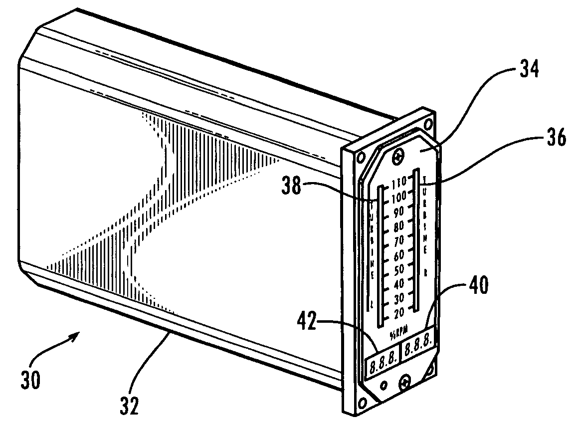 Replacement avionics display instrument