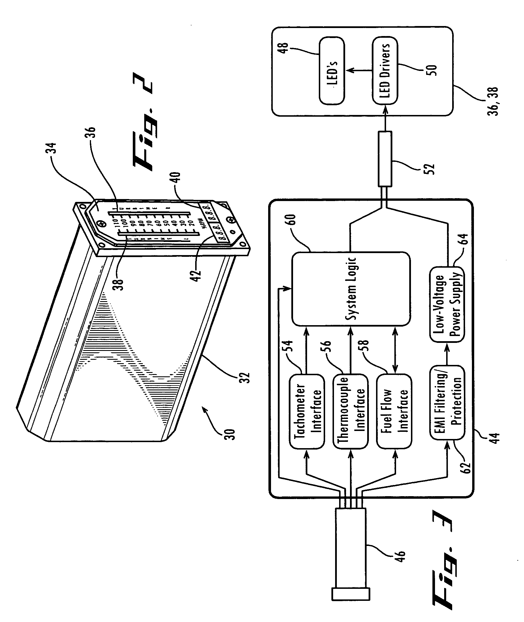 Replacement avionics display instrument