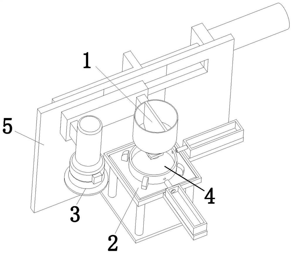 A high-strength steel fiber inspection well cover manufacturing equipment