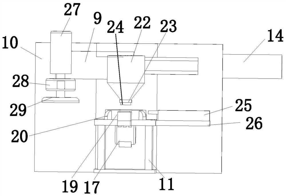 A high-strength steel fiber inspection well cover manufacturing equipment