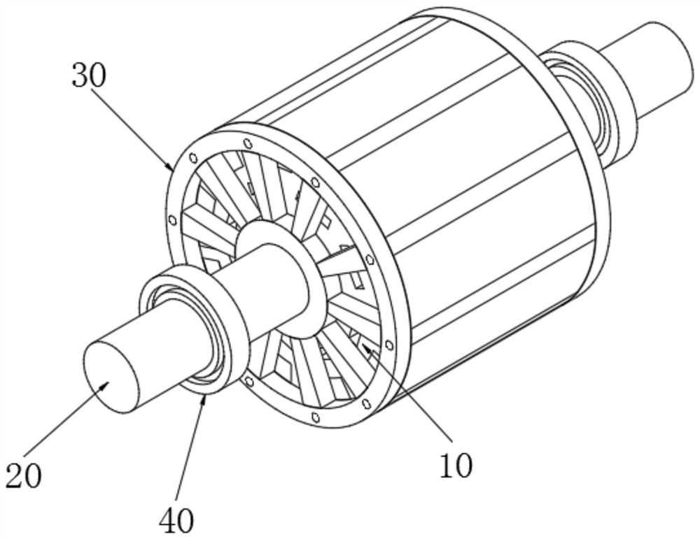 A rotor of a miniature permanent magnet motor
