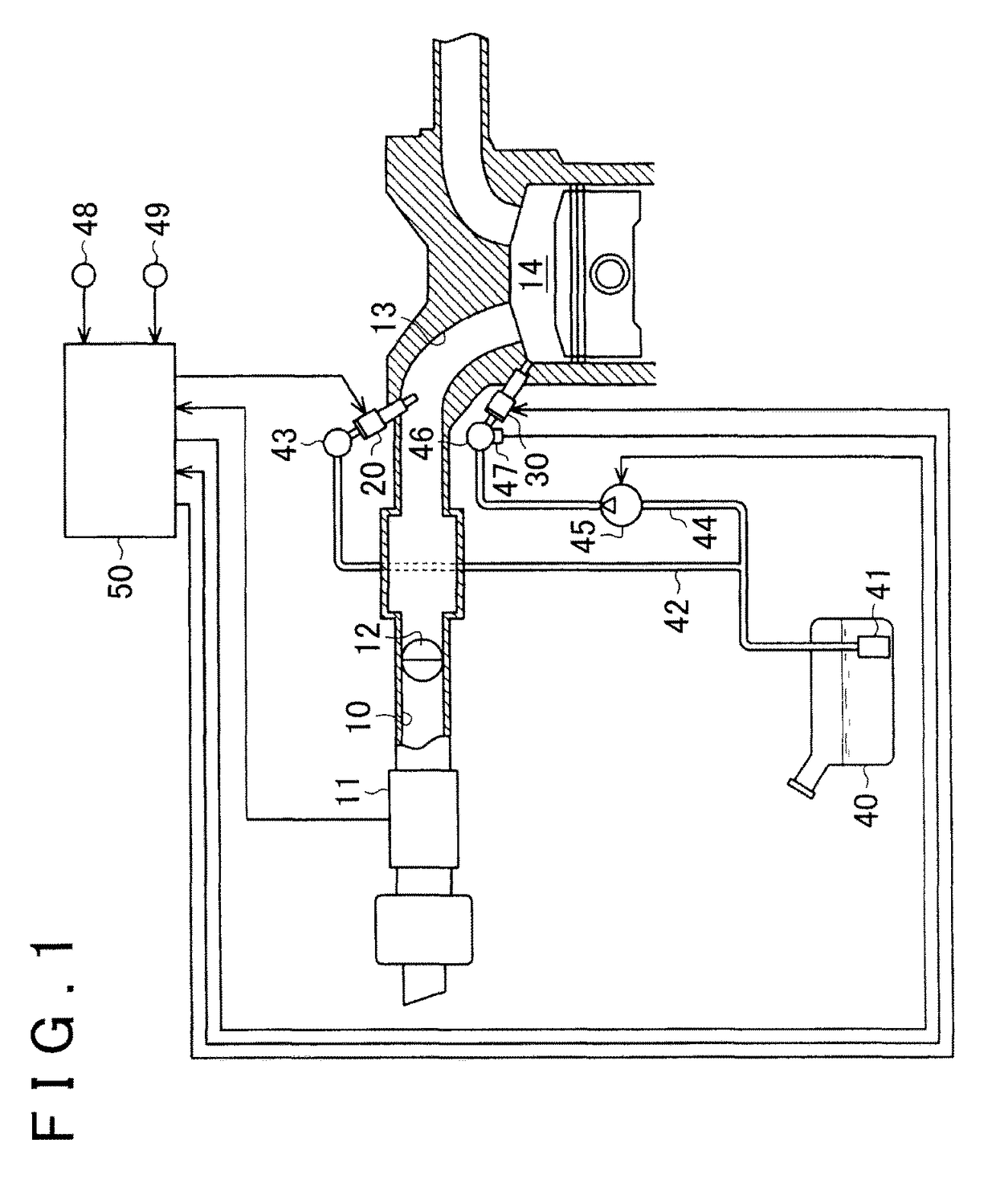 Fuel injection system for internal combustion engine and control method for internal combustion engine