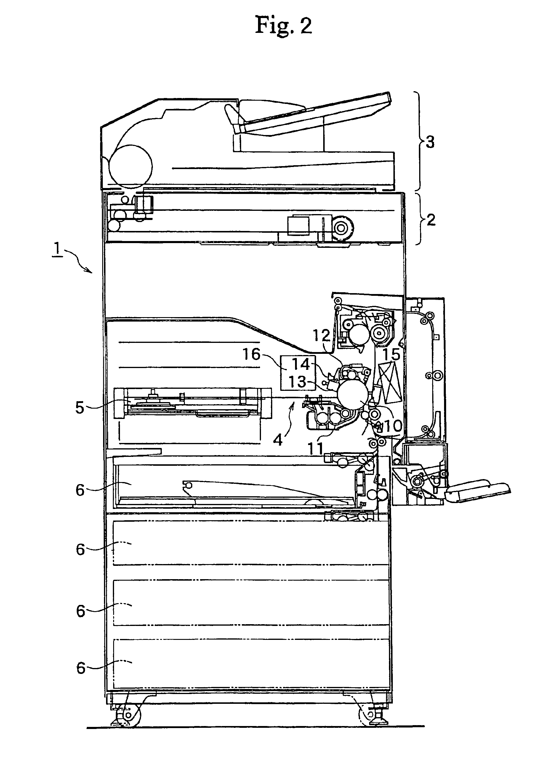 Replaceable toner cartridge for use with an image forming apparatus