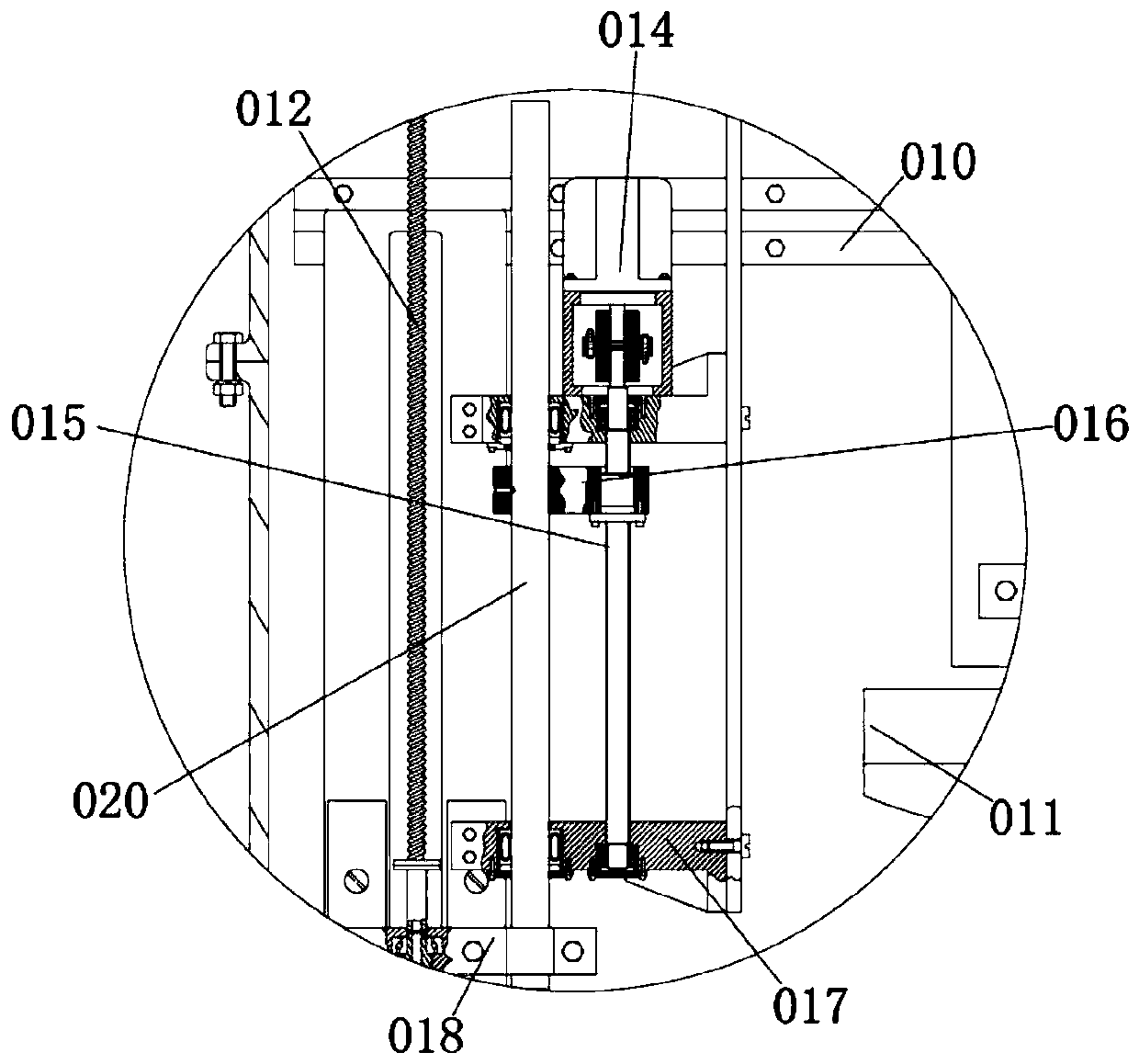 Integrated medical apparatus disinfecting device and using method