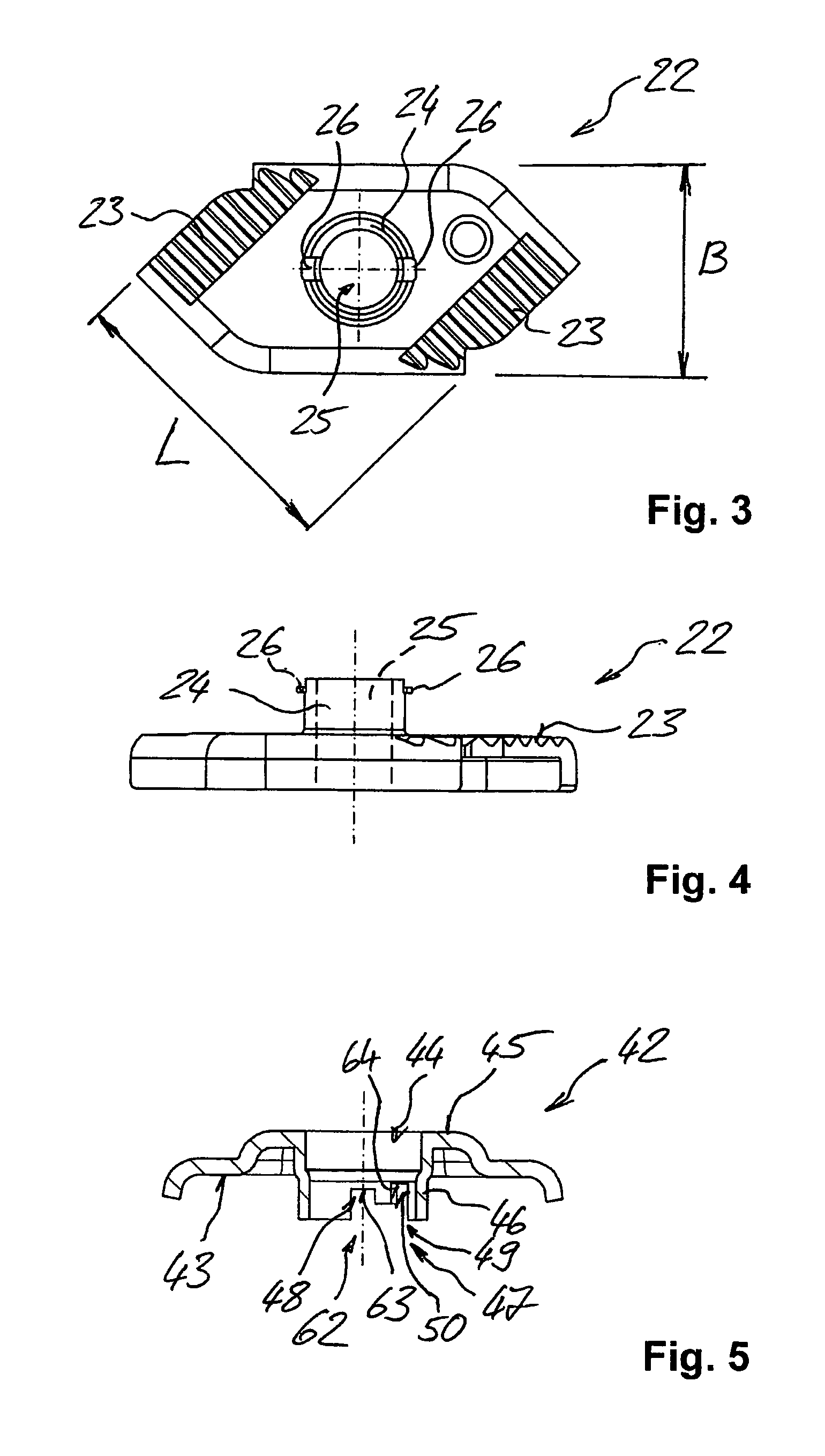 Fastening device for mounting on a mounting rail