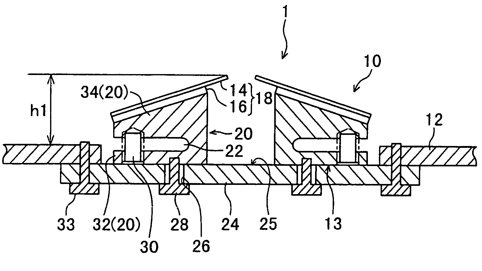 Probe head, its assembly method and probe card