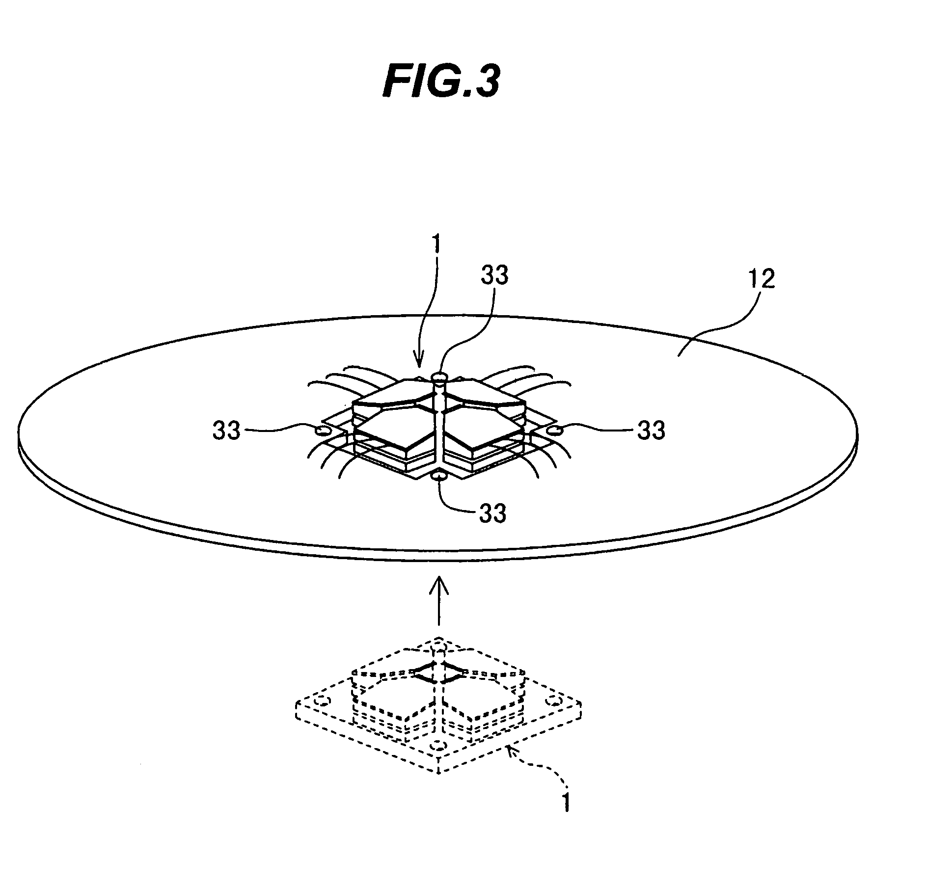 Probe head, its assembly method and probe card