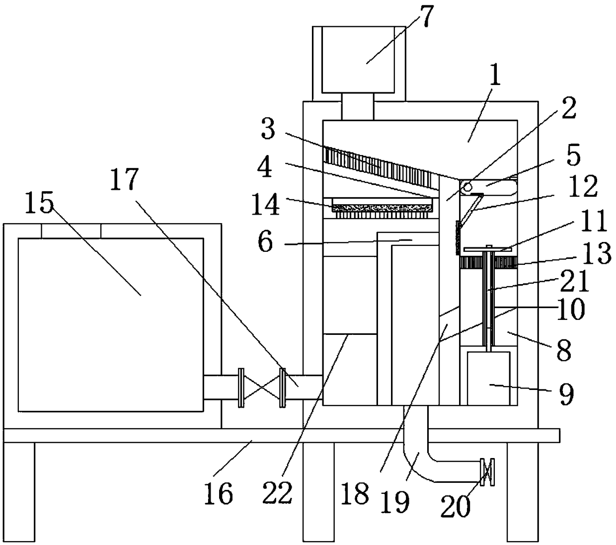 Reclaimed water recycling device and recycling method thereof
