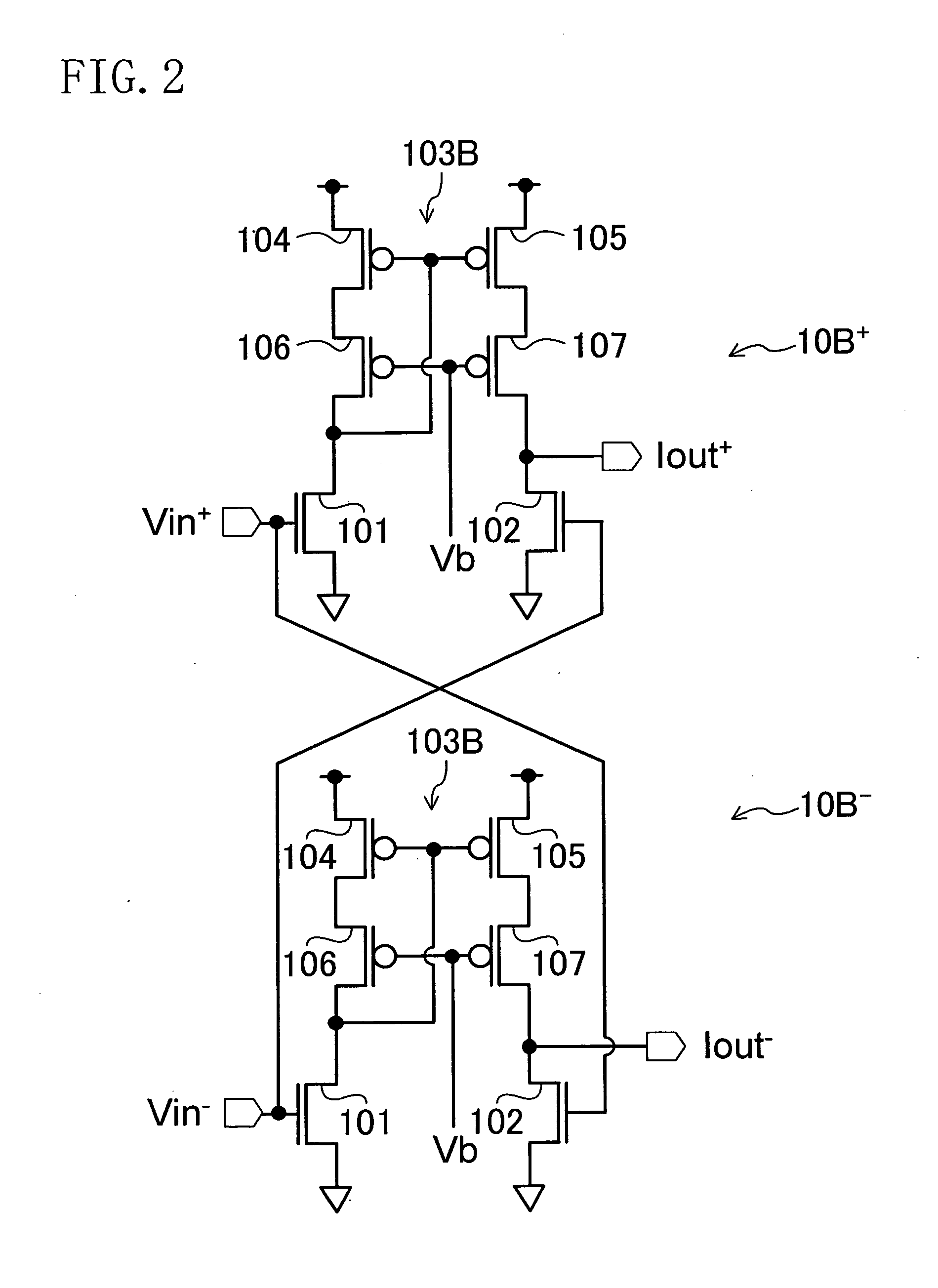 Transconductor, integrator, and filter circuit