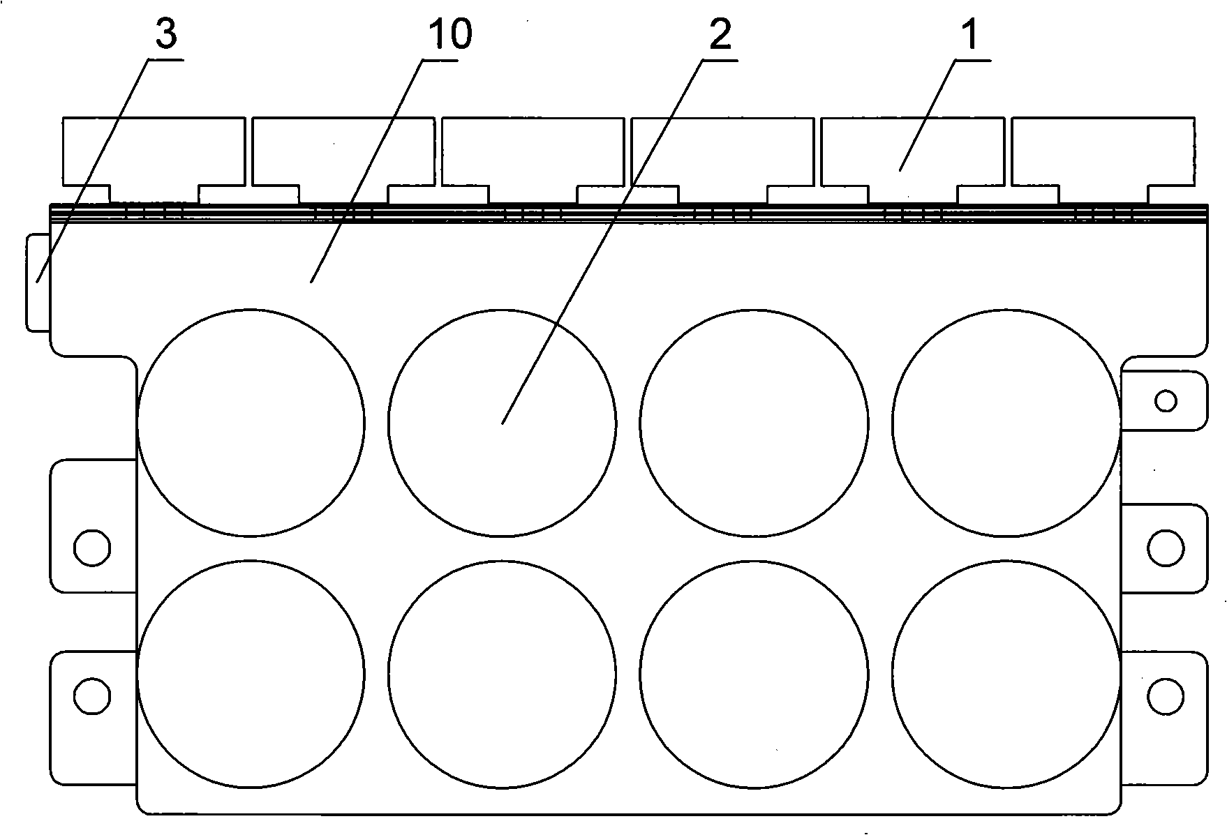 Current transformer power module main body apparatus and its processing method