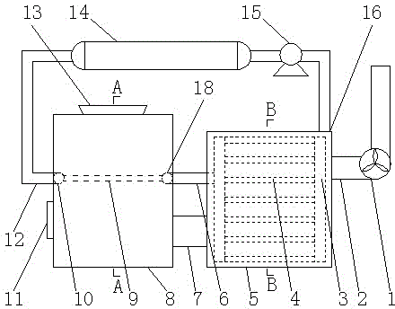 Boiler and sterilizing device with same