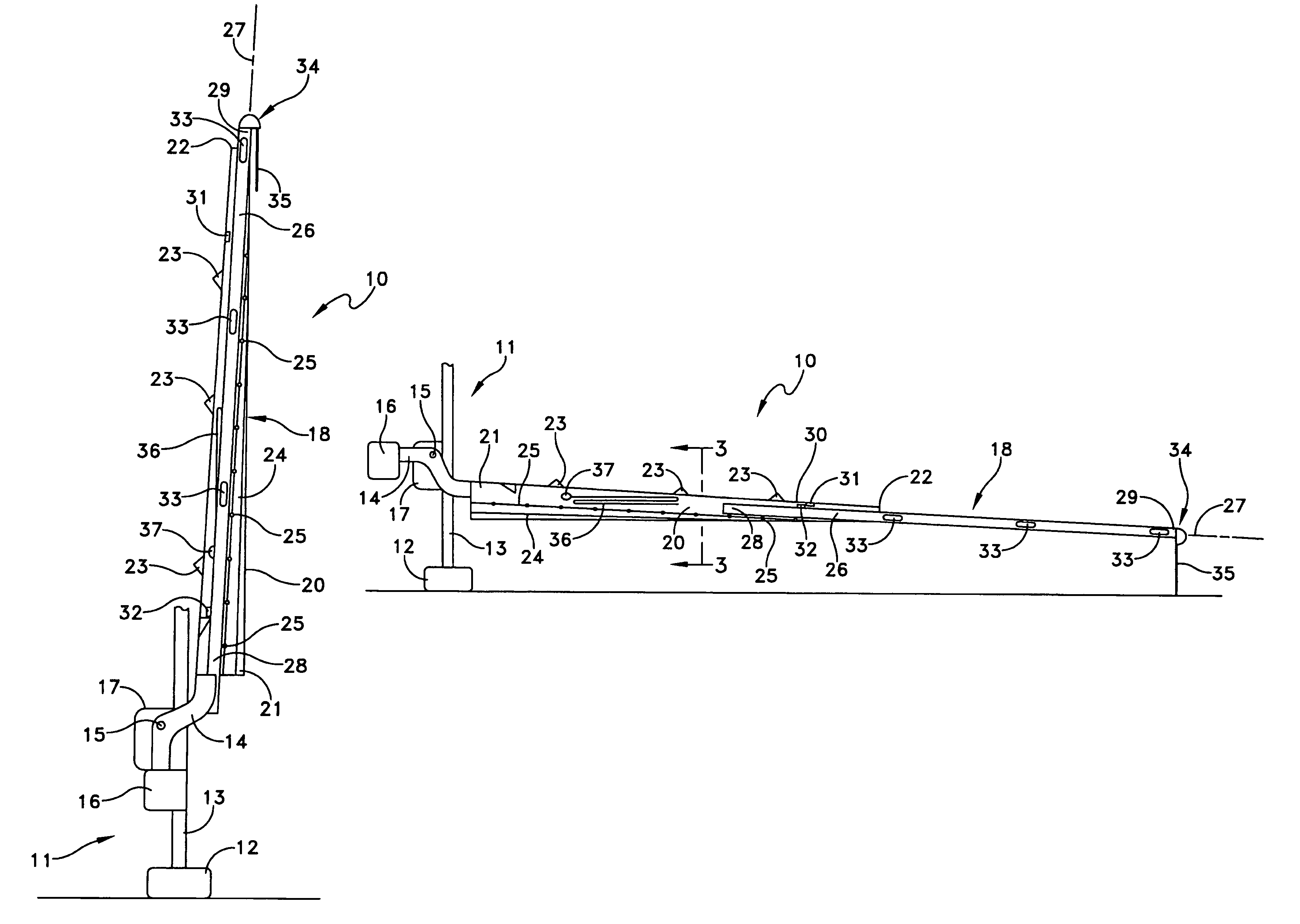 Apparatus for controlling traffic flow along a pathway
